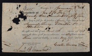 slave receipt